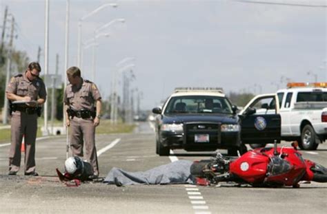 Motorcycle accident in south florida yesterday - Accident victims are forced to deal with hospitalization, medical treatments, missed work, and lost income, often while trying to manage pain and disability from their injuries. And then the insurance adjusters start circling. ... Two died in a car-vs.-dirt bike crash on South Claiborne Avenue in New Orleans, Louisiana. Accident Date: Tue, 09 ...